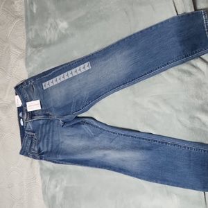 Old Navy girls straight Legged blue jeans size 8